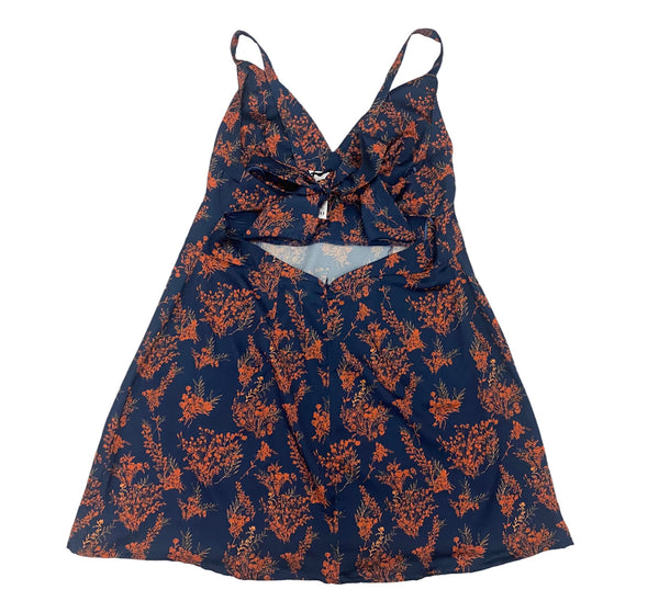 UPCYCLED! BOW BACK GALA MINI DRESS