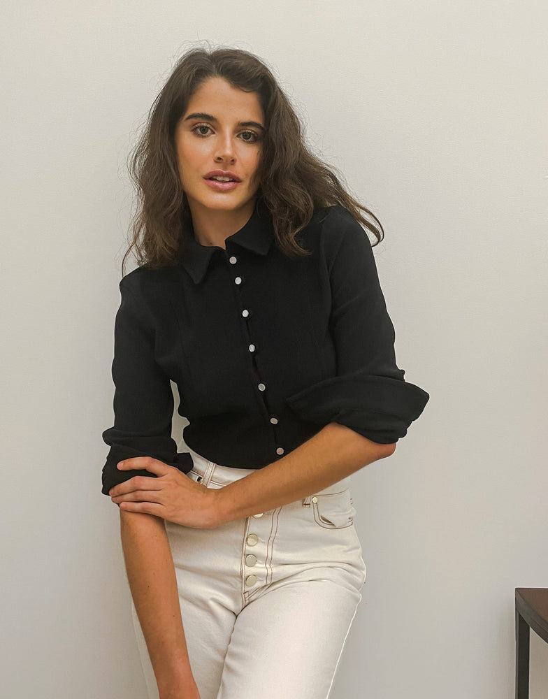 DOLLY SHIRT - BABY RIB KNIT