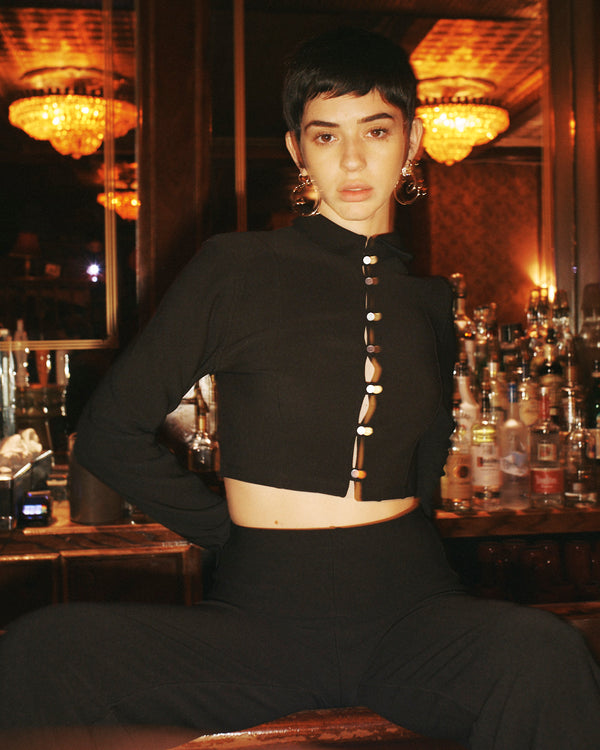 DOLLY SHIRT - BABY RIB KNIT
