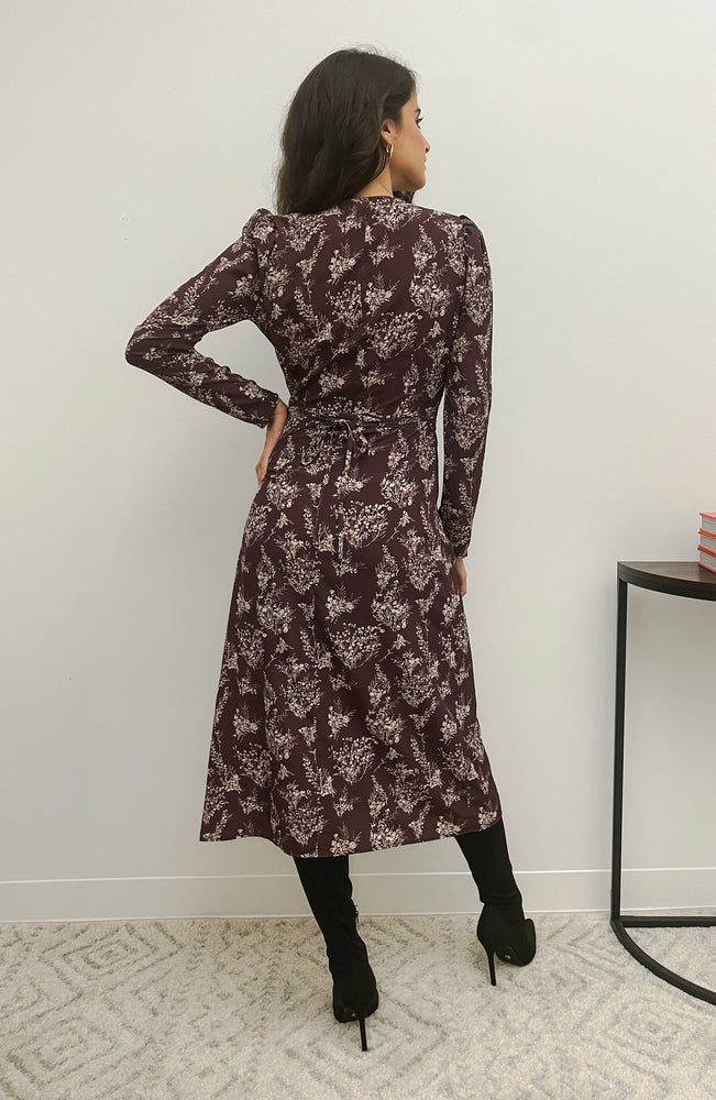 CARMEN WRAP DRESS