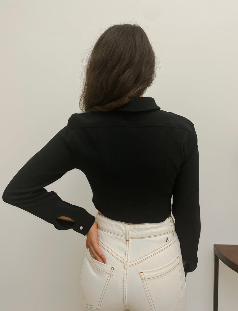 DOLLY SHIRT - BABY RIB KNIT