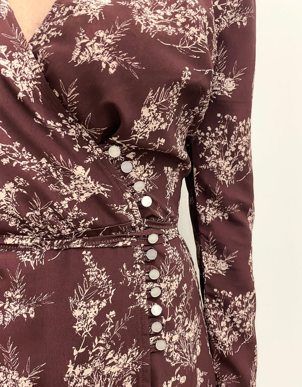 CARMEN WRAP DRESS