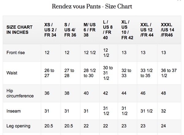 RENDEZ VOUS PANTS