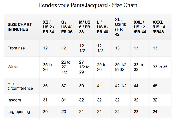 RENDEZ VOUS PANTS