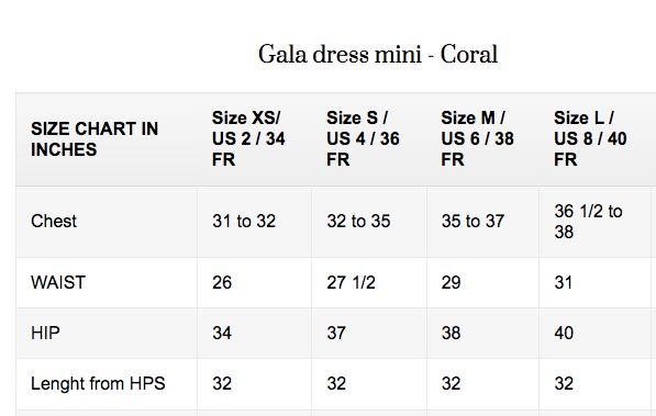 GALA DRESS - MINI