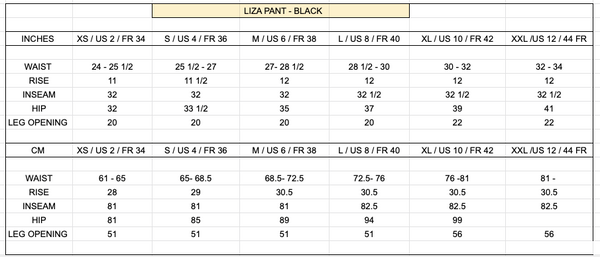 LIZA PANTS - BABY RIB KNIT
