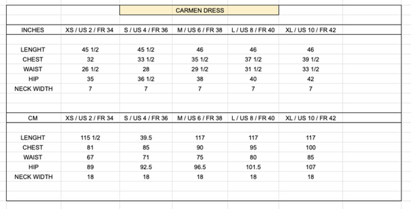 CARMEN WRAP DRESS