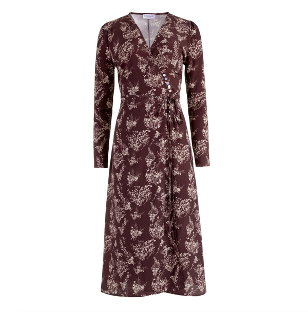CARMEN WRAP DRESS